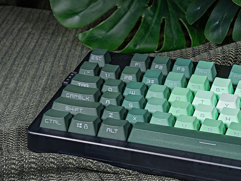 Amazon | ZORNHER ZH980 メカニカルキーボードワイヤレス、95%グリーン